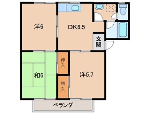 バルビゾンⅠの物件間取画像